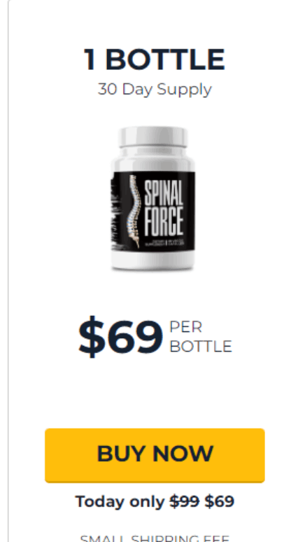 Spinal Force 1 bottle