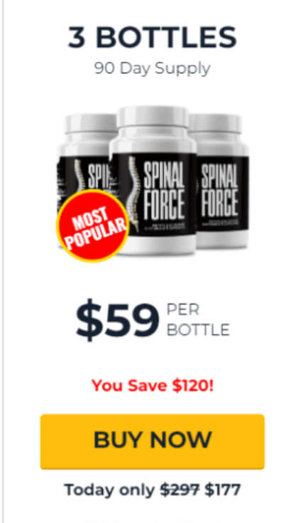 Spinal Force 3 bottles